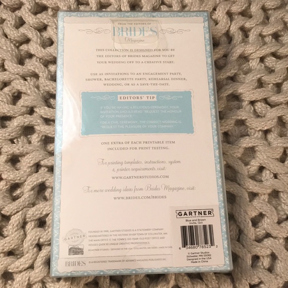 🏷🛍Printable Invitation Kit 12 count - Picture 2 of 2